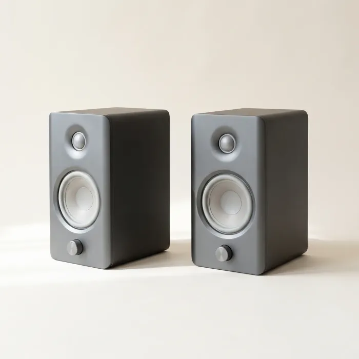 Velden A1 Desk Speaker pair in graphite